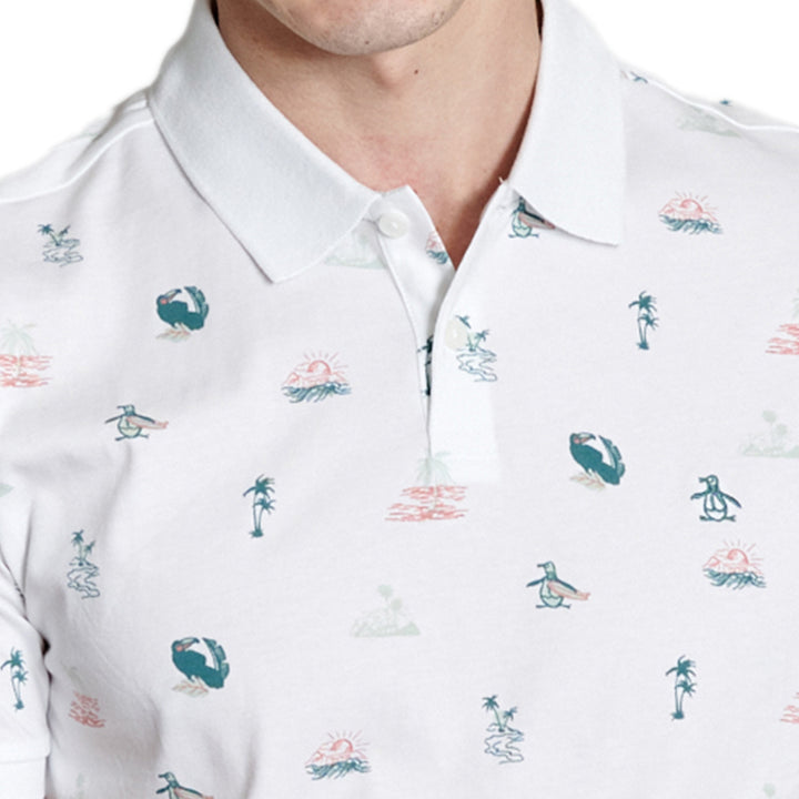 Polo Full Print Surf Pete