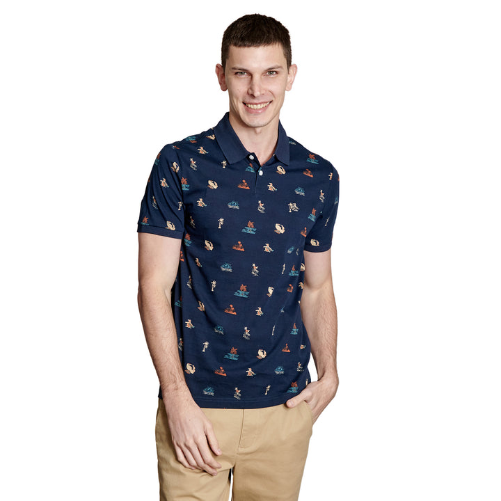 Polo Full Print Surf Pete