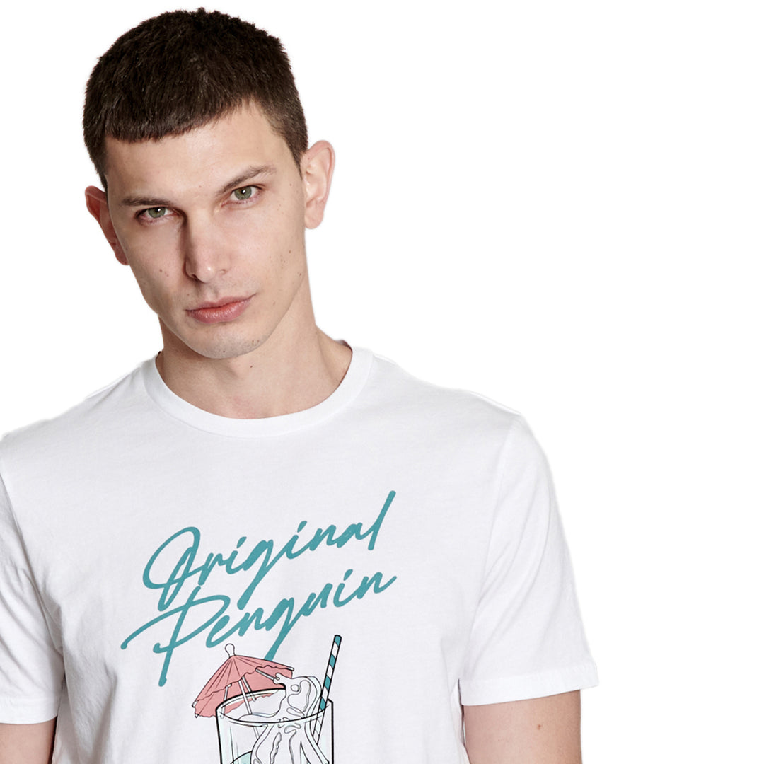 Playera Con Estampado Original Penguin Drink