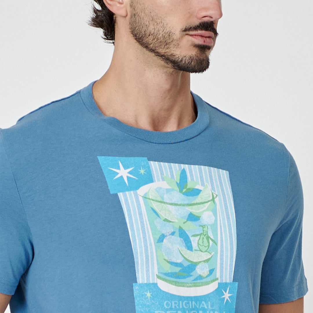 Playera De Algodón Con Estampado Mojito