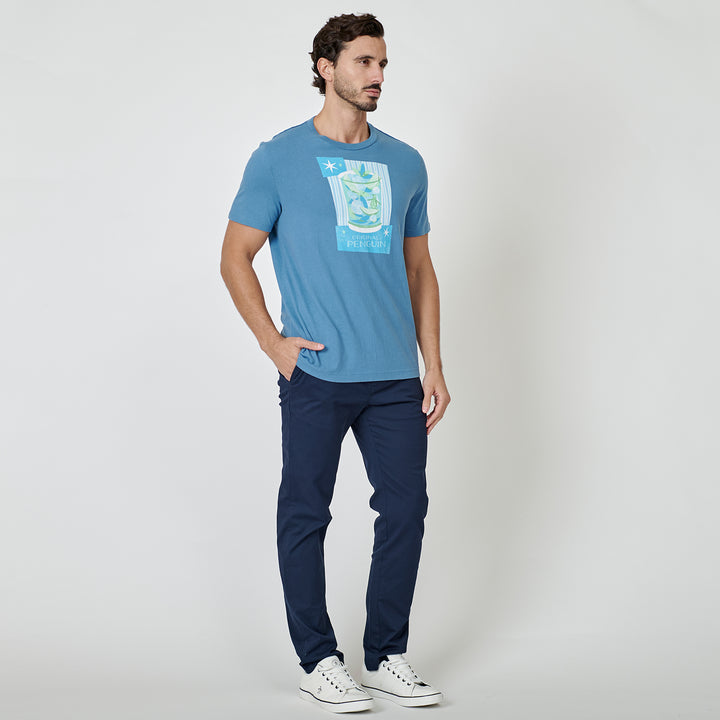 Playera De Algodón Con Estampado Mojito