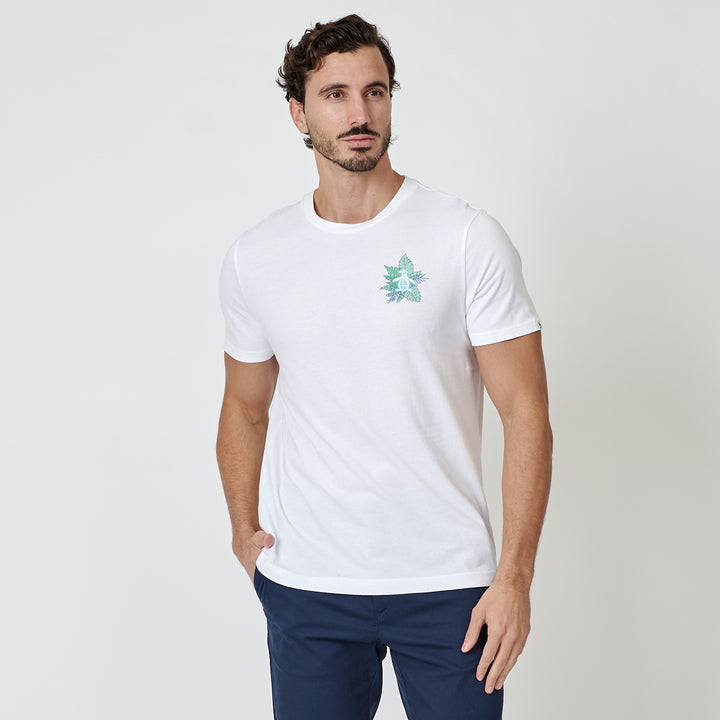 Playera De Algodón Con Estampado Breeze Block
