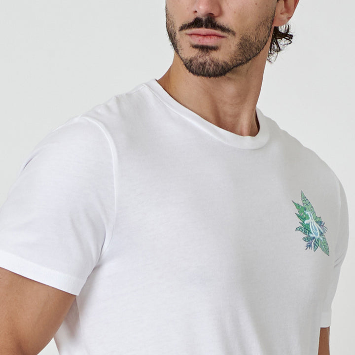 Playera De Algodón Con Estampado Breeze Block