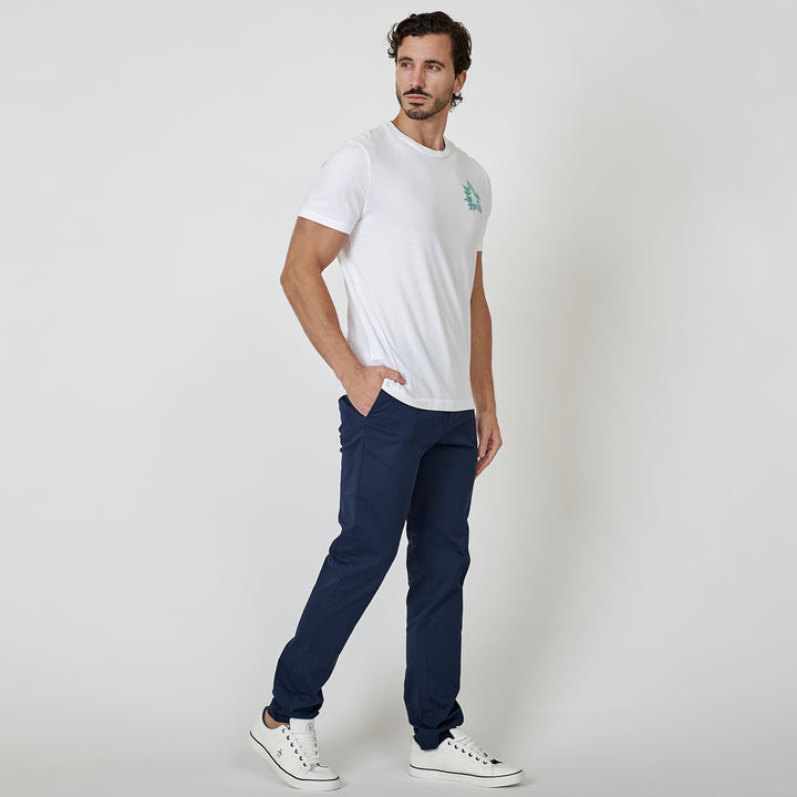 Playera De Algodón Con Estampado Breeze Block