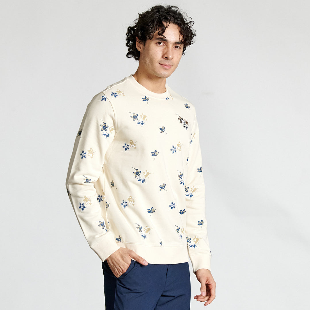 Sueter De French Terry Floral - Original Penguin México