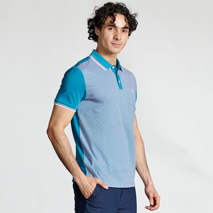 Polo Con Jacquard Frontal - Original Penguin México