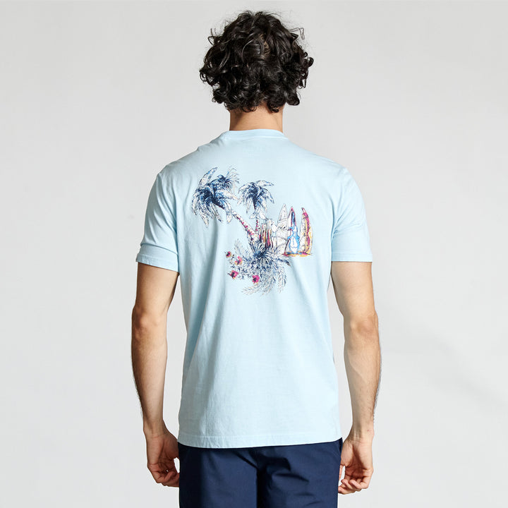 Playera Con Estampado De Palmeras - Original Penguin México