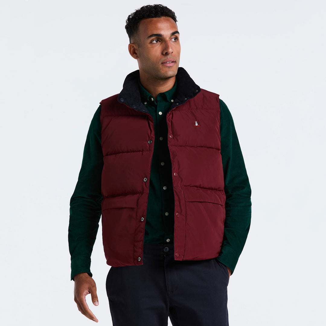 Chaleco Puffer Reversible