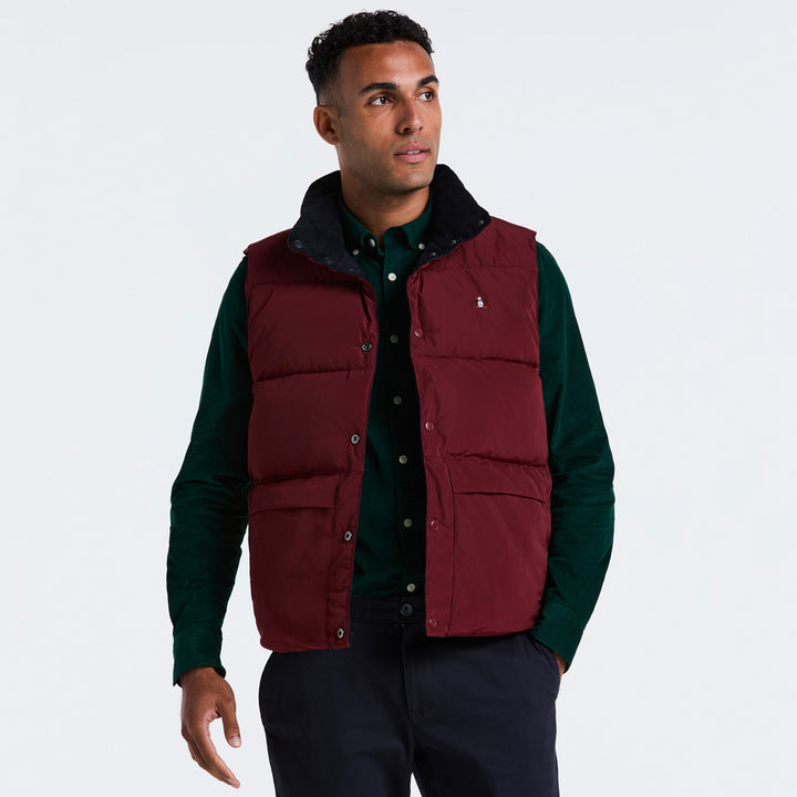 Chaleco Puffer Reversible