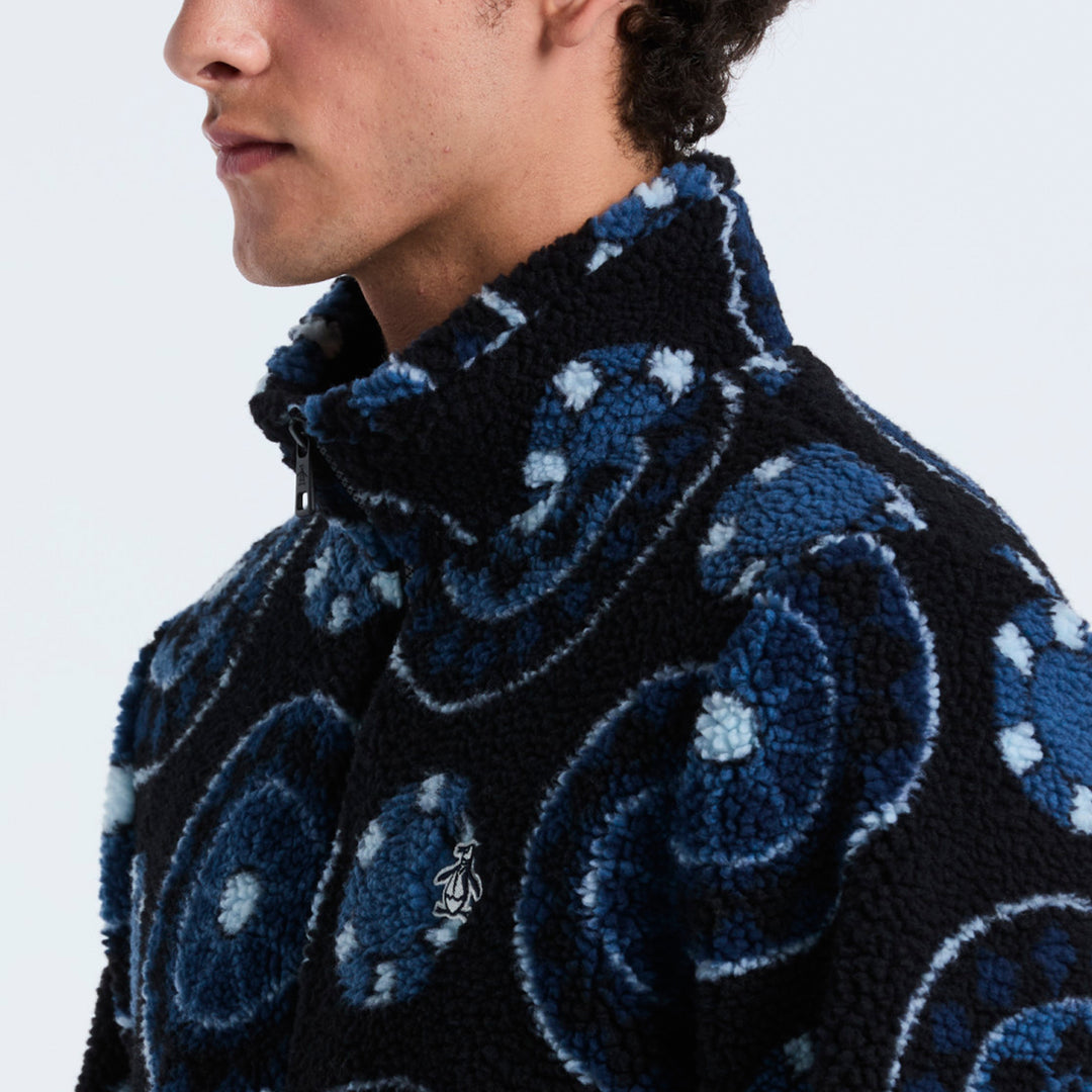 Chamarra Con Jacquard Mandala