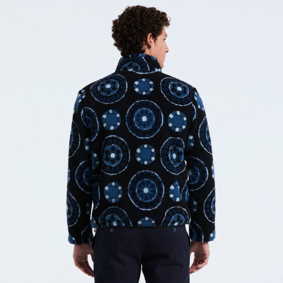 Chamarra Con Jacquard Mandala