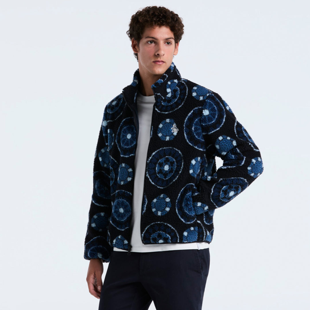 Chamarra Con Jacquard Mandala