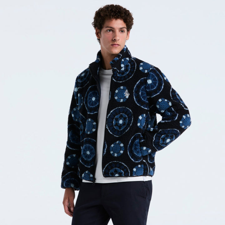 Chamarra Con Jacquard Mandala