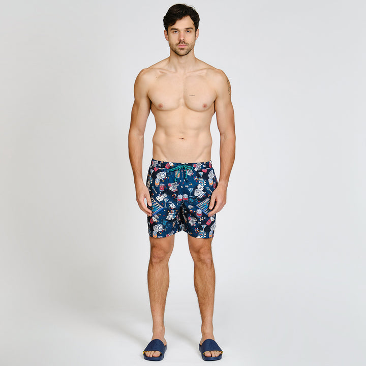 Traje De Baño 7¨ Poker