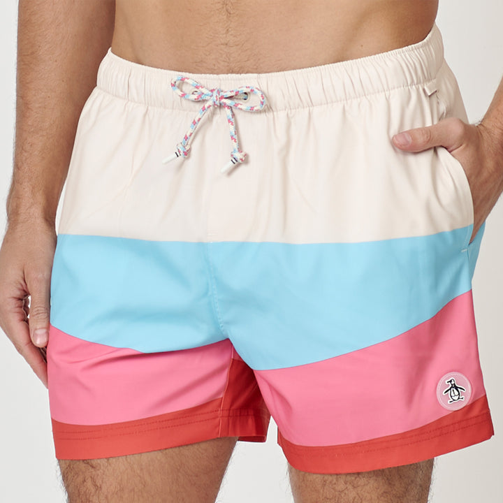 Traje De Baño En Degradado De Ondas