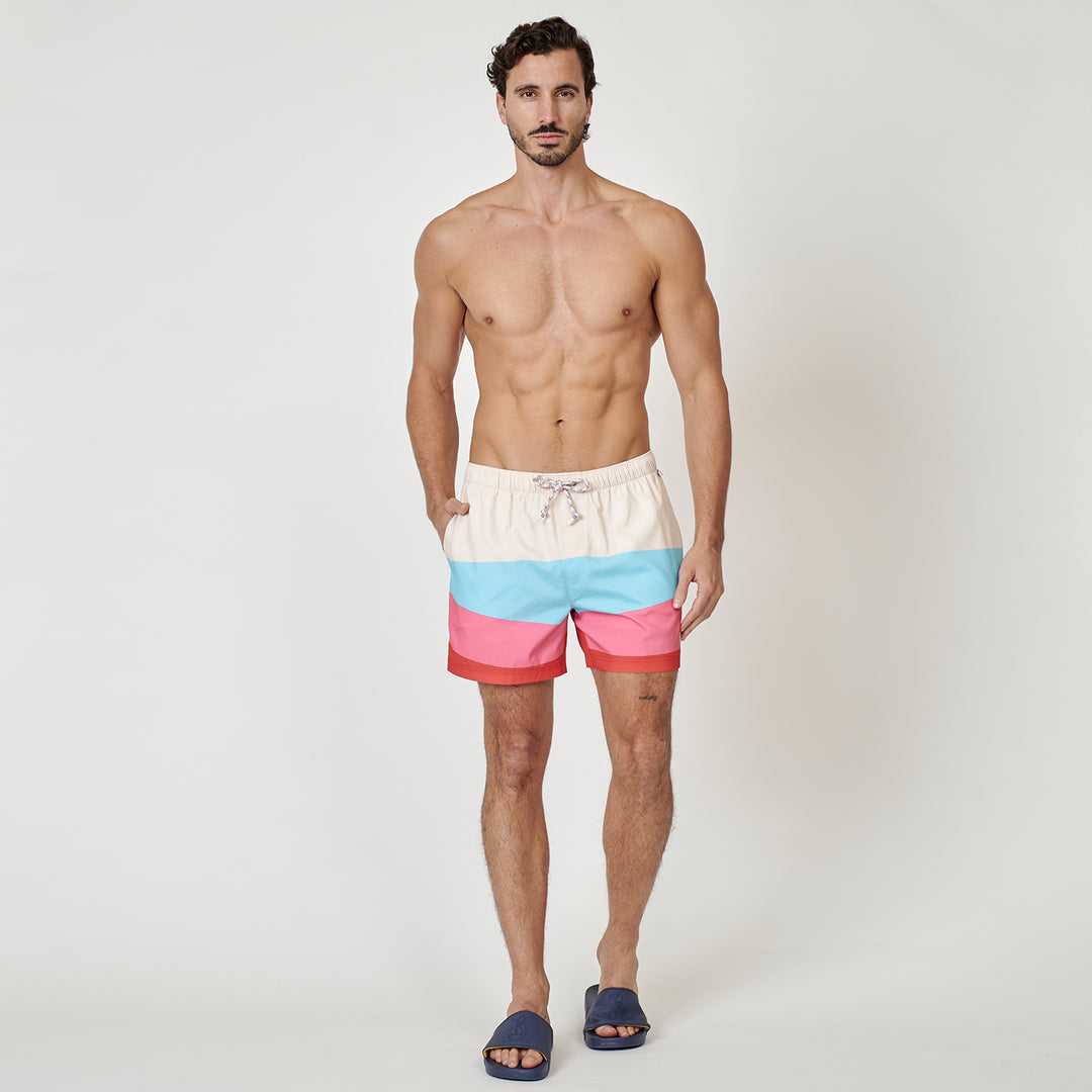 Traje De Baño En Degradado De Ondas