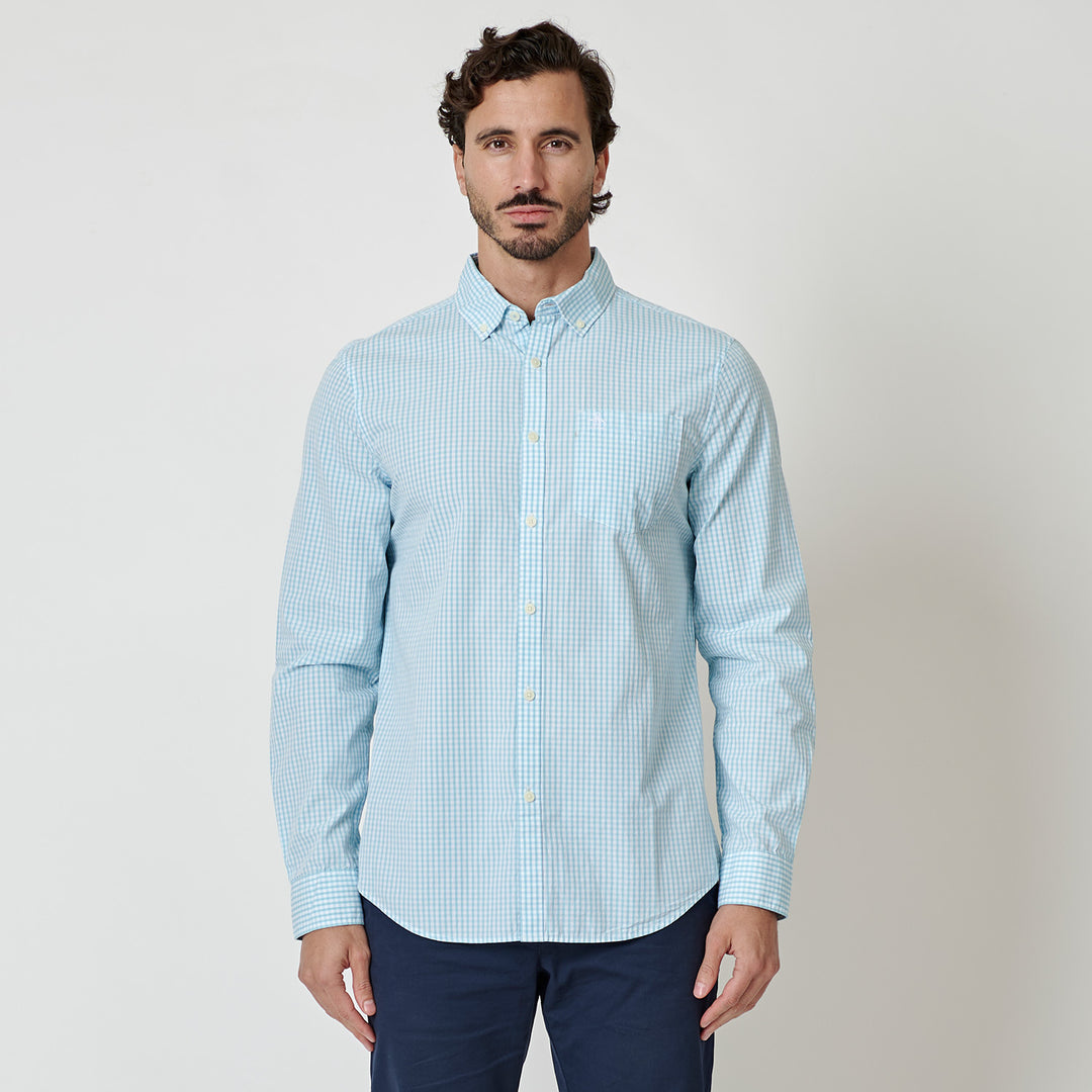 Camisa Manga Larga Gingham