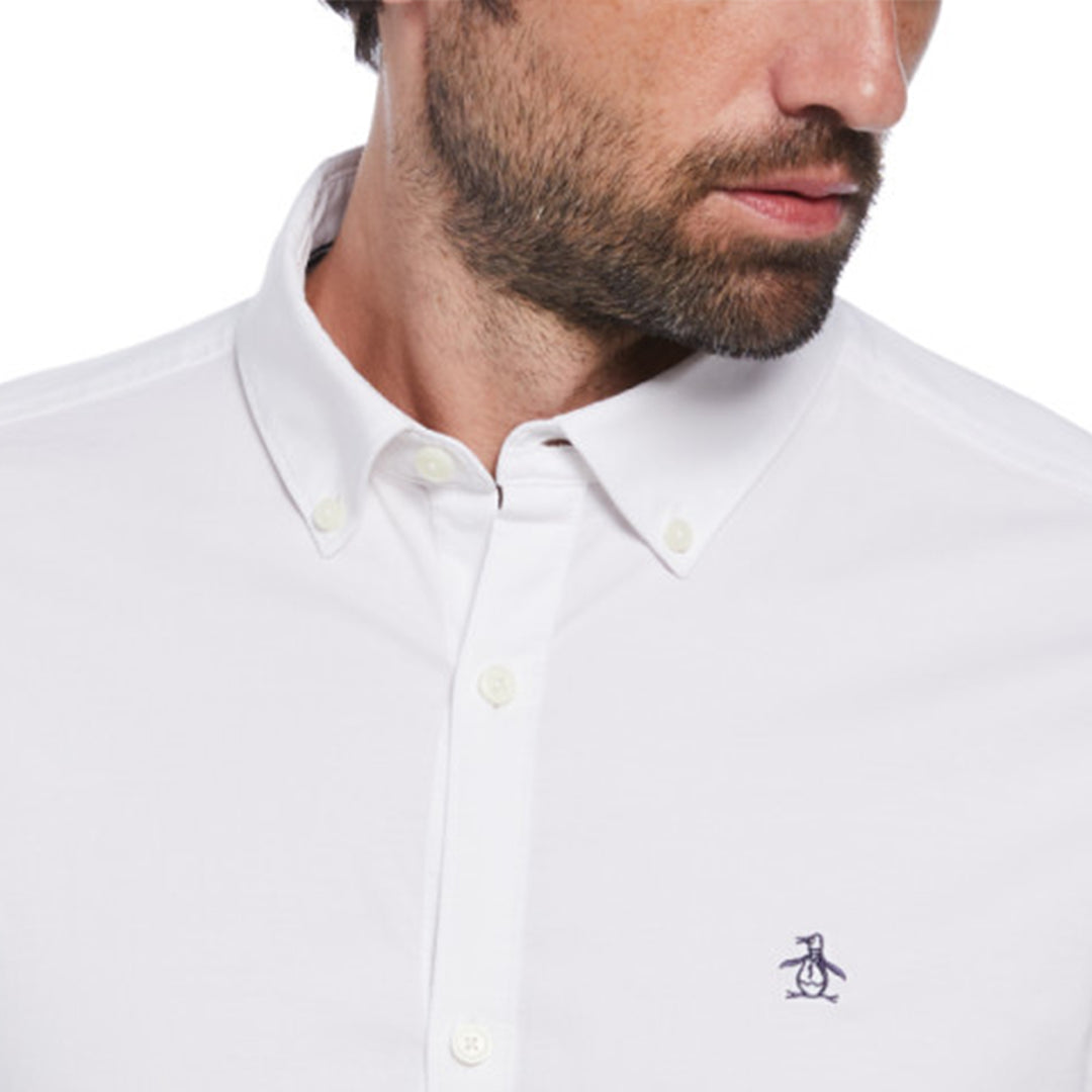 Camisa Manga Larga Oxford Stretch