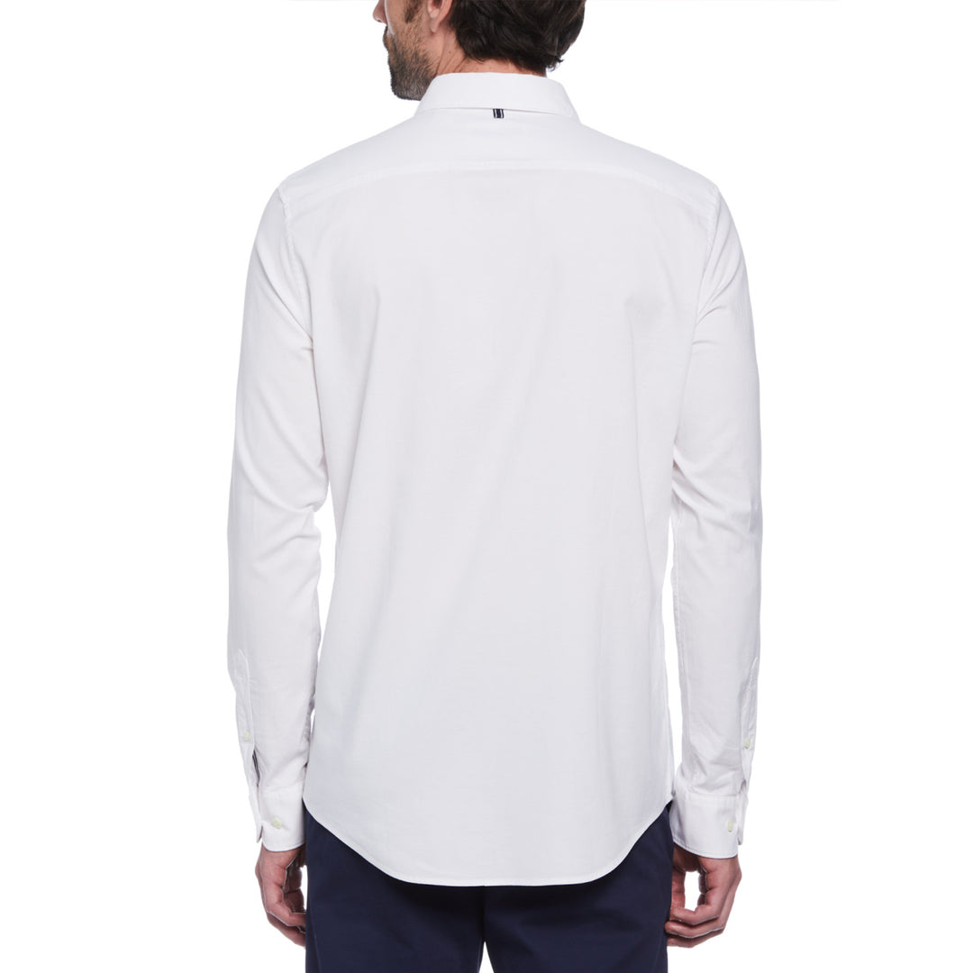 Camisa Manga Larga Oxford Stretch
