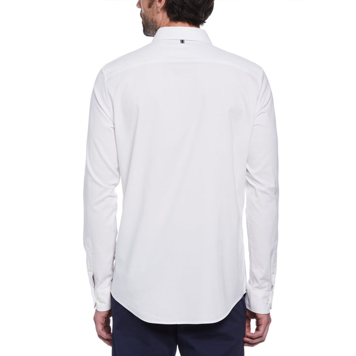 Camisa Manga Larga Oxford Stretch