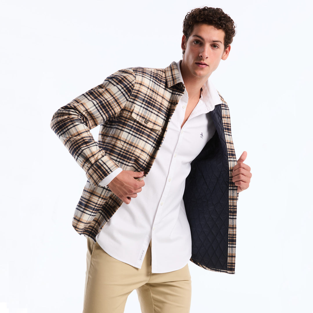 Camisa Manga Larga Oxford Stretch