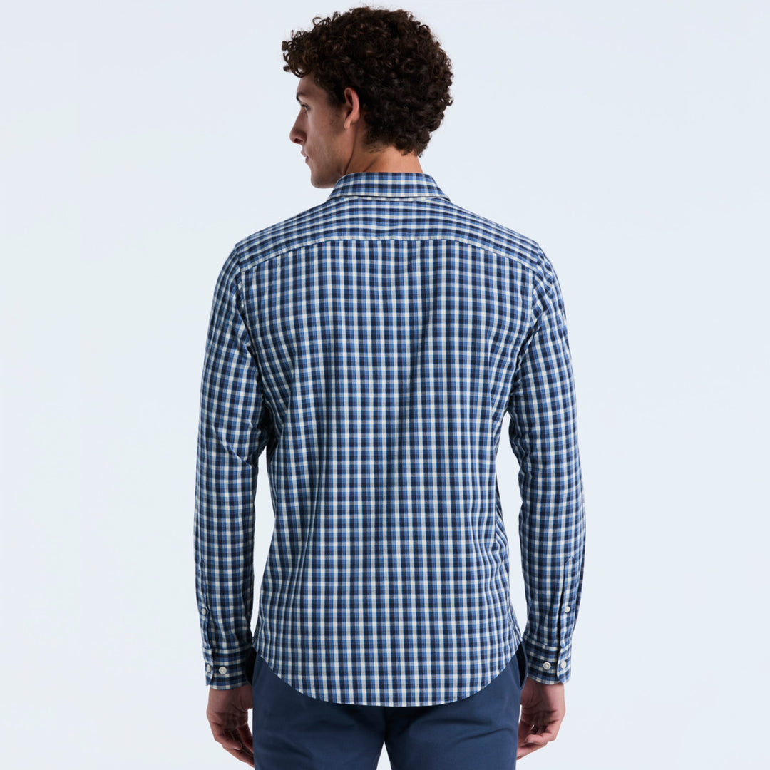 Camisa Manga Larga A Cuadros