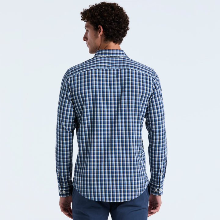 Camisa Manga Larga A Cuadros