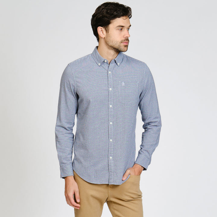 Camisa Manga Larga A Rayas