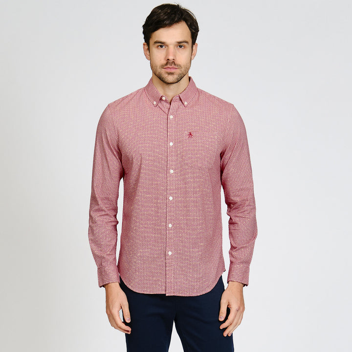 Camisa Manga Larga A Rayas