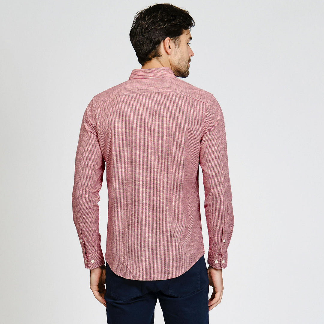 Camisa Manga Larga A Rayas
