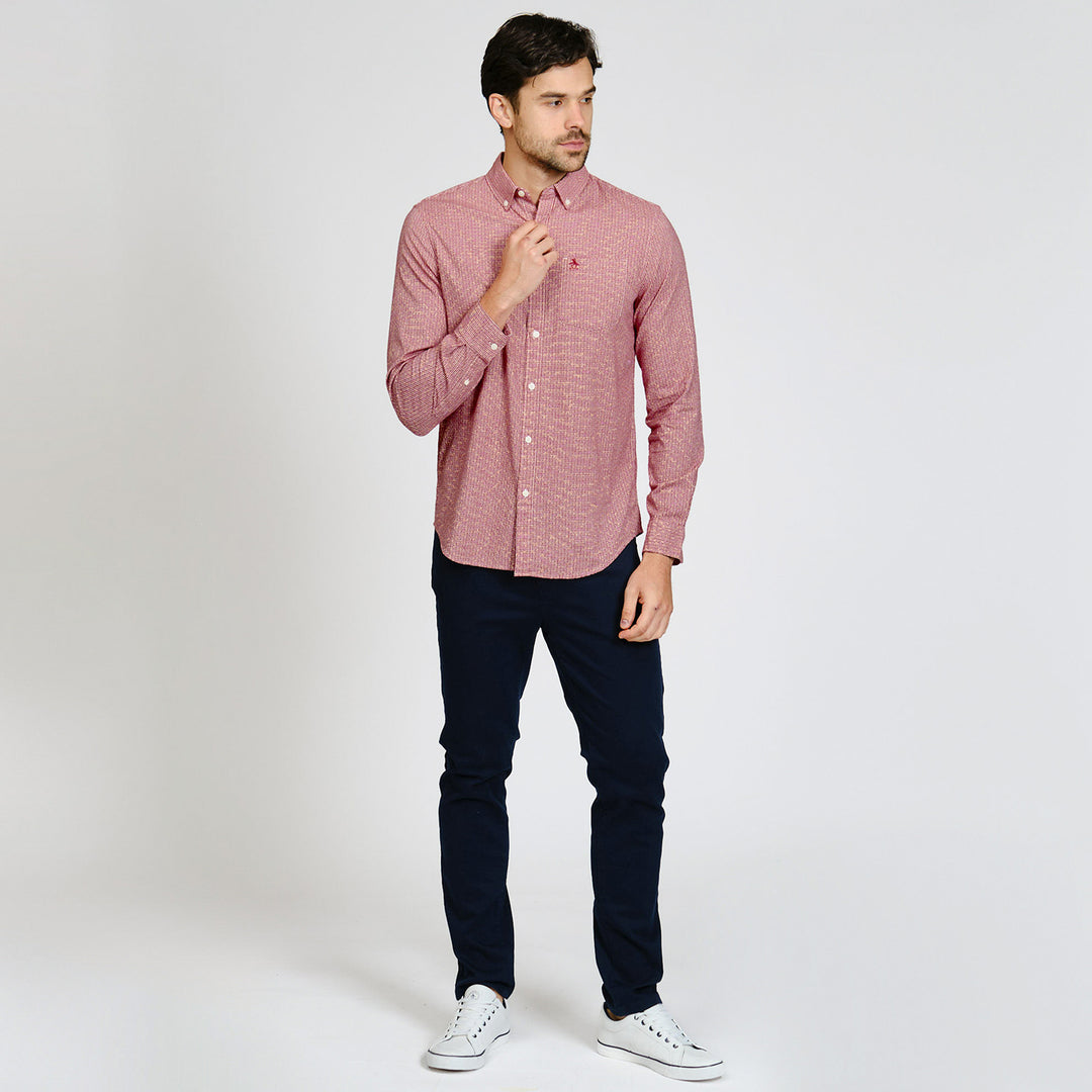 Camisa Manga Larga A Rayas