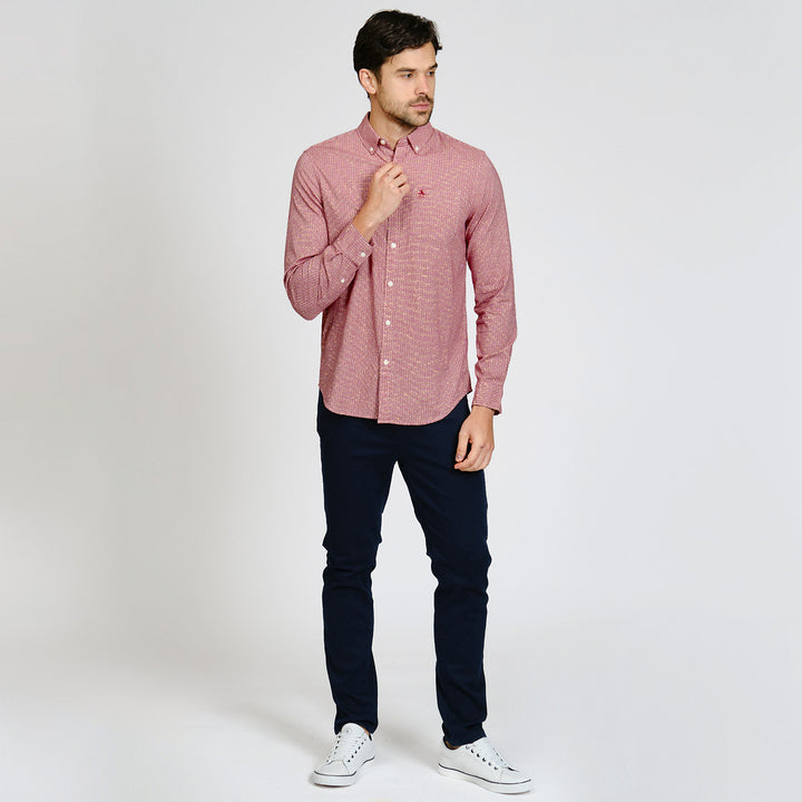 Camisa Manga Larga A Rayas