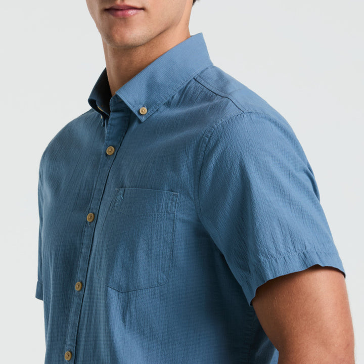 Camisa Manga Corta De Algodón