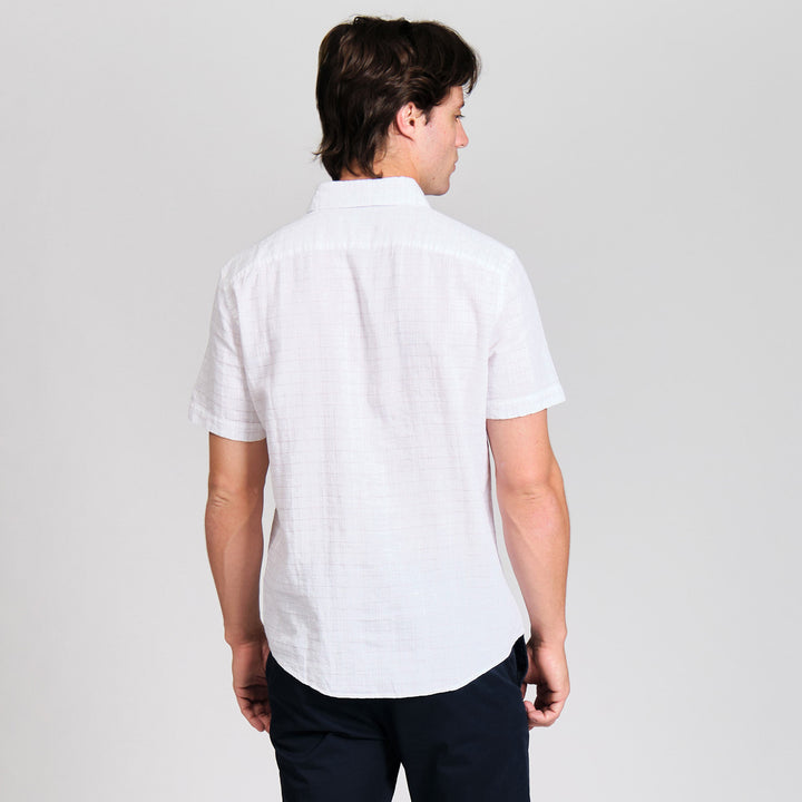 Camisa Manga Corta De Algodón