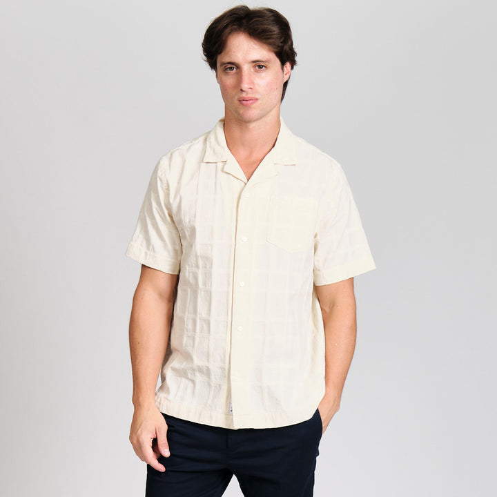 Camisa Manga Corta A Cuadros