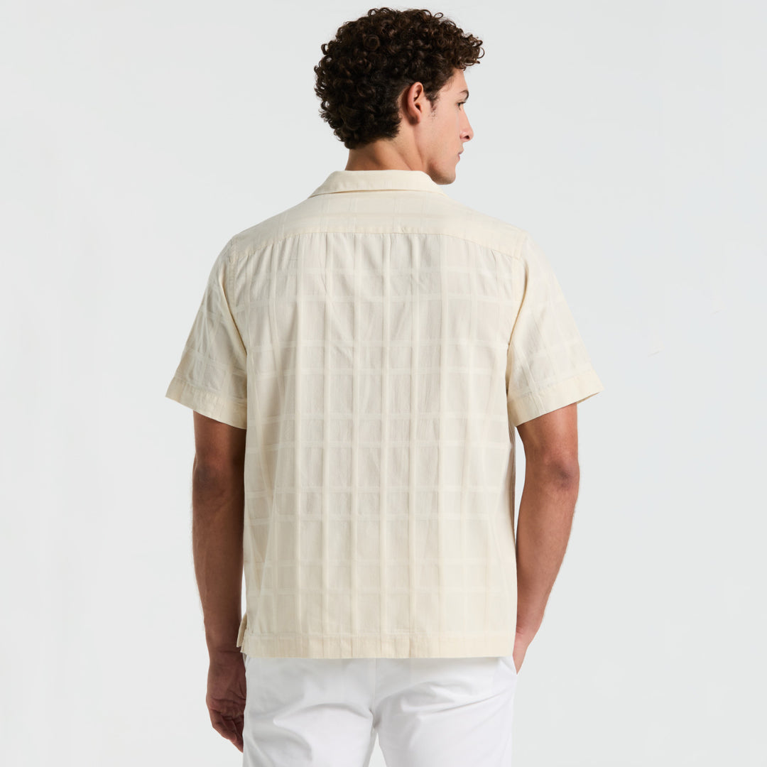 Camisa Manga Corta A Cuadros