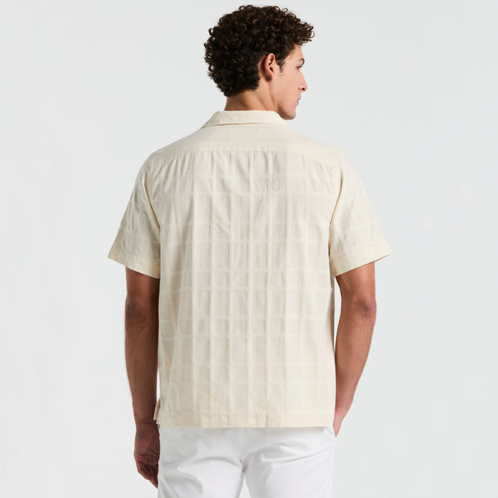 Camisa Manga Corta A Cuadros