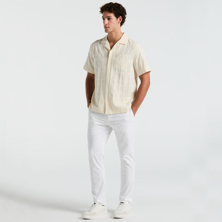 Camisa Manga Corta A Cuadros