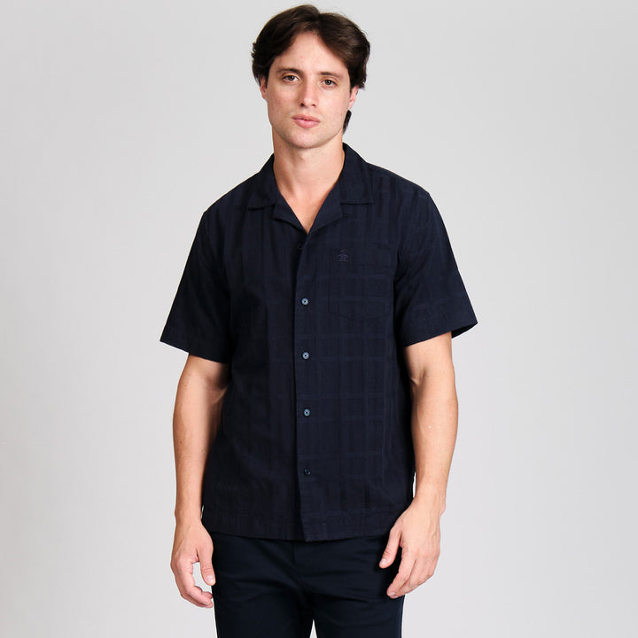Camisa Manga Corta A Cuadros