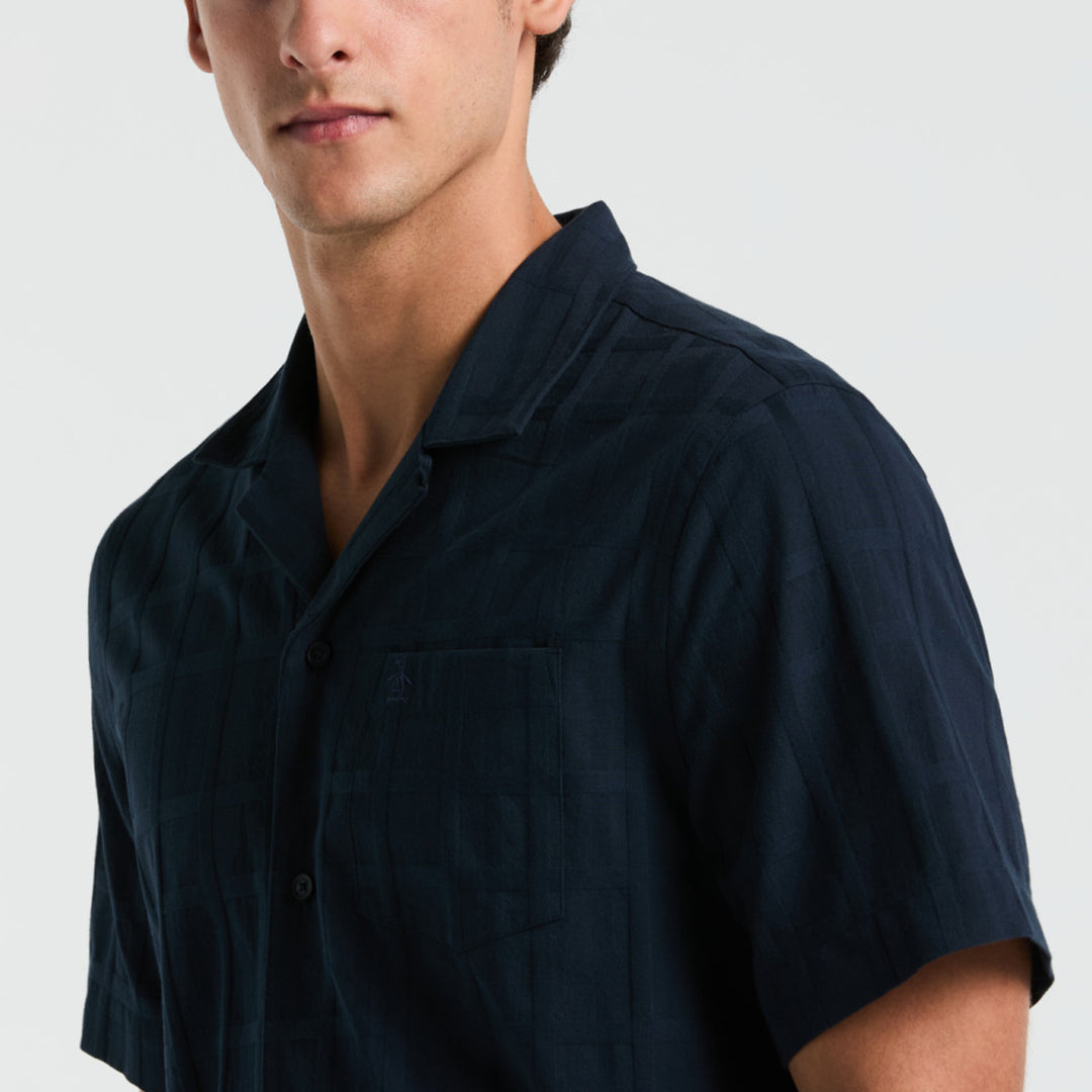 Camisa Manga Corta A Cuadros