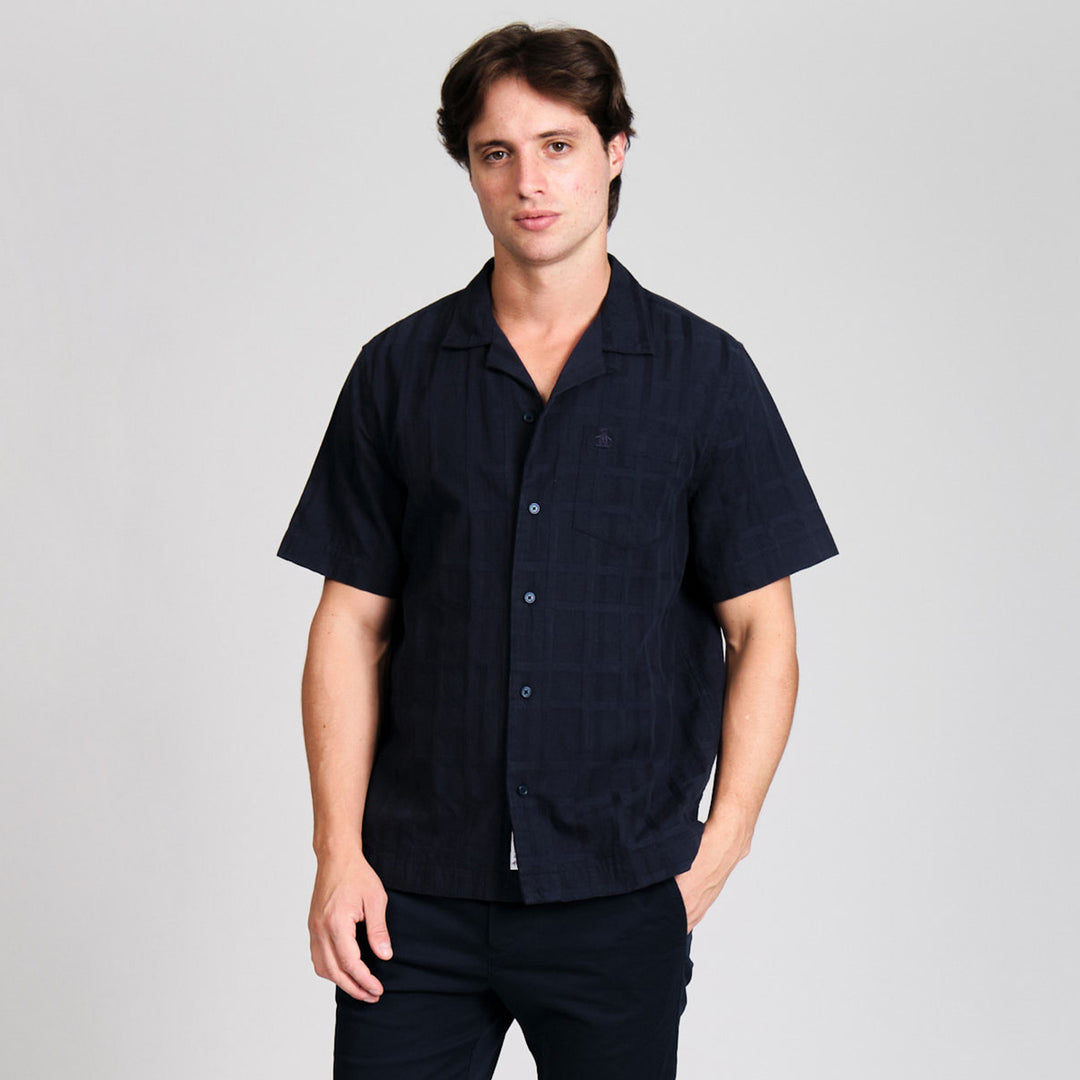 Camisa Manga Corta A Cuadros