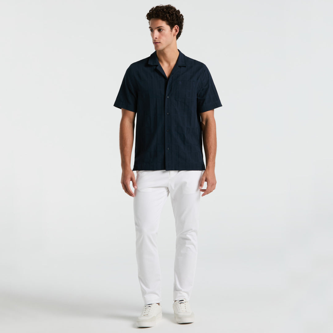 Camisa Manga Corta A Cuadros