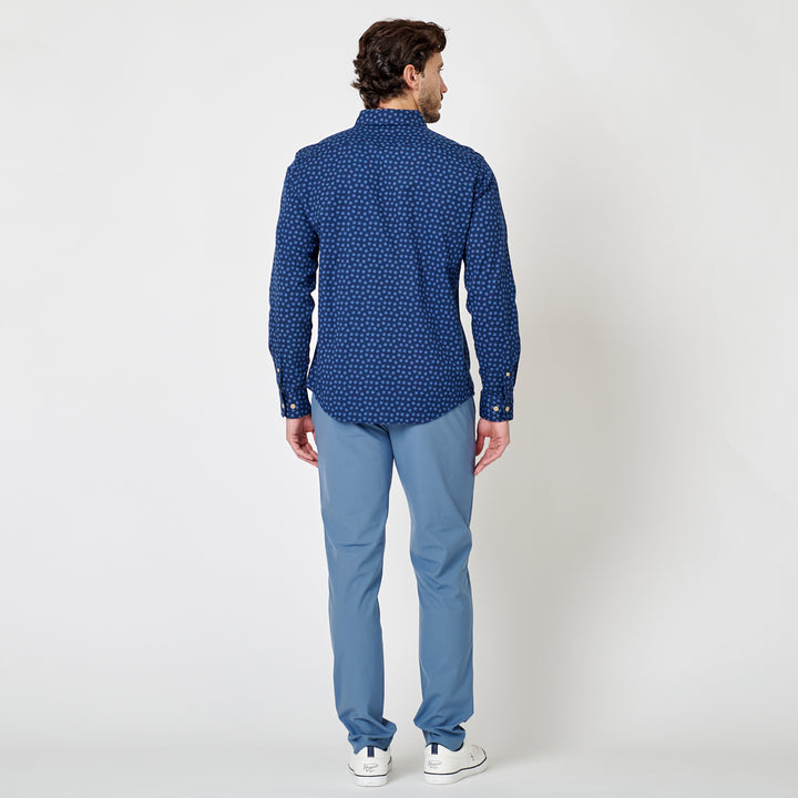 Camisa Manga Larga Stretch Floral