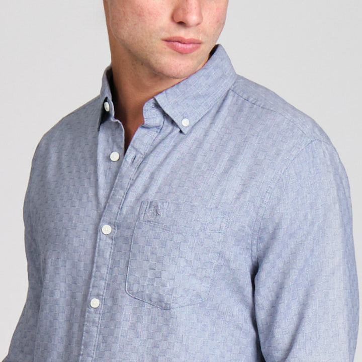 Camisa Manga Larga De Algodón
