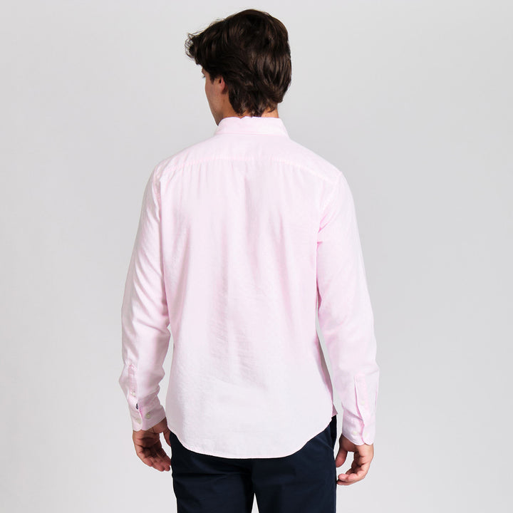 Camisa Manga Larga De Algodón