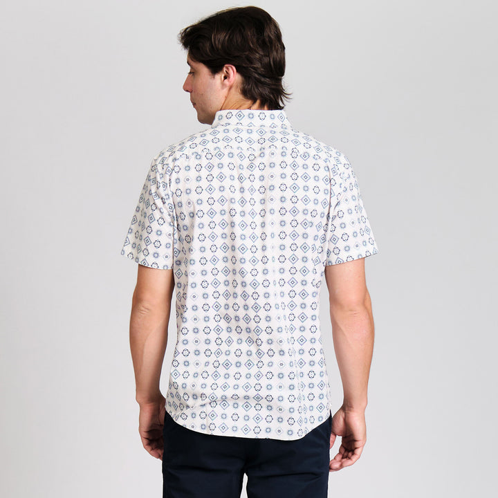 Camisa Manga Corta Azulejos