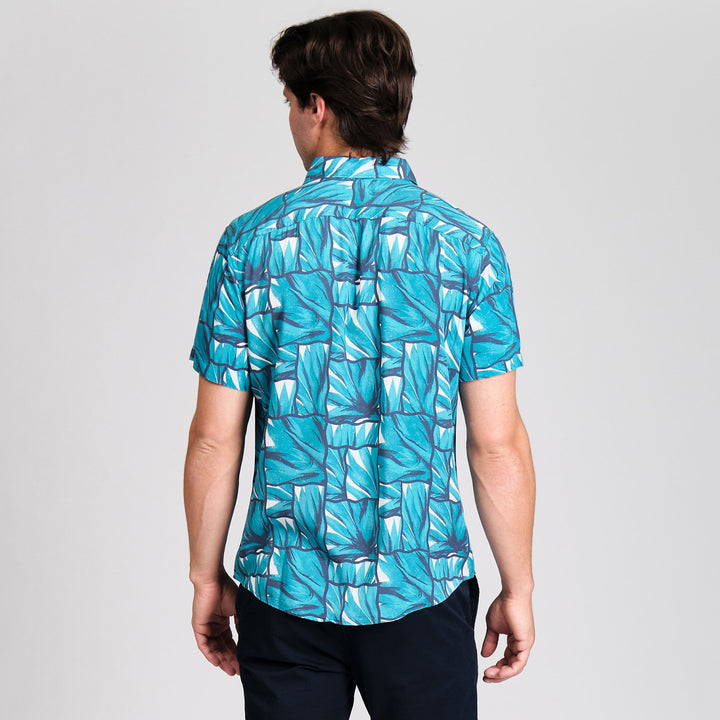 Camisa Manga Corta Azulejos De Agave