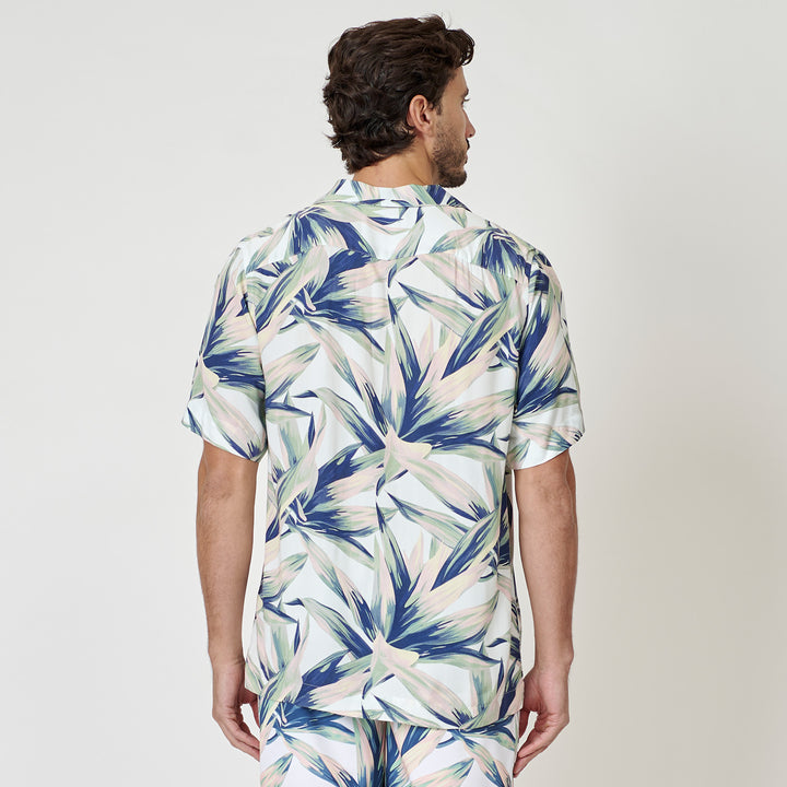 Camisa Manga Corta Soft Camp Full Print Suculentas