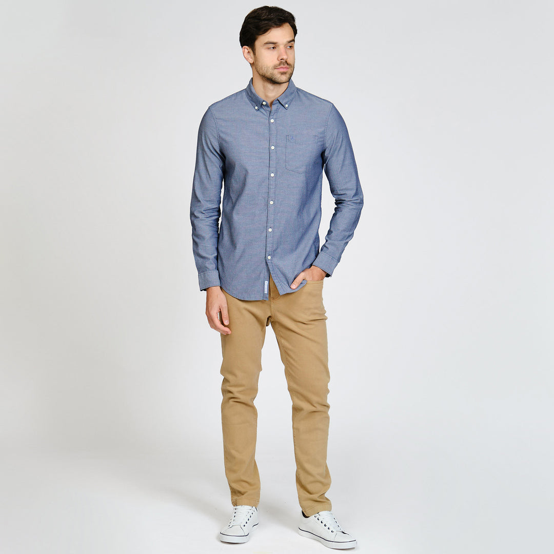 Camisa Manga Larga Lisa