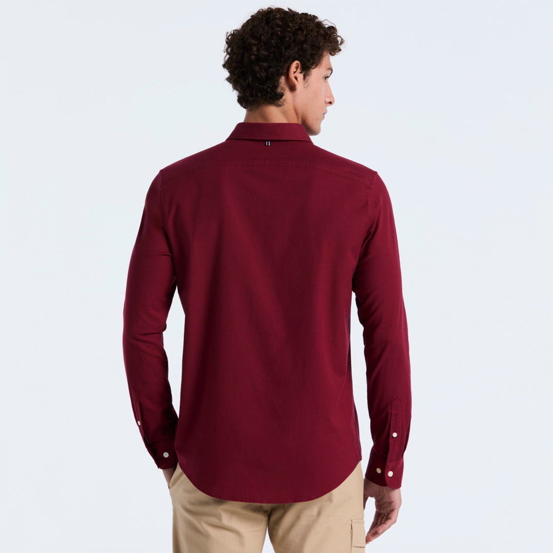 Camisa Manga Larga Oxford Stretch